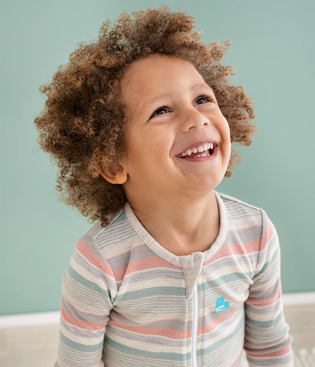 Barboteuse Laine Mérinos Rayures Olive – Image 7