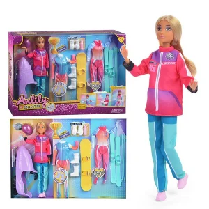 Anlili - Poupée sportive d’hiver