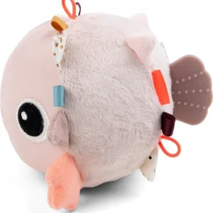 Balle d'activité d'éveil Done By Deer Puffee Rose