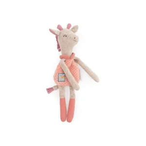 Doudou-hochet girafe Moulin Roty Sous mon baobab