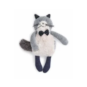 Doudou miniature Moulin Roty chat Fernand Les Moustaches