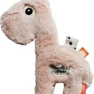 Peluche bébé Done By Deer Raffi Pink