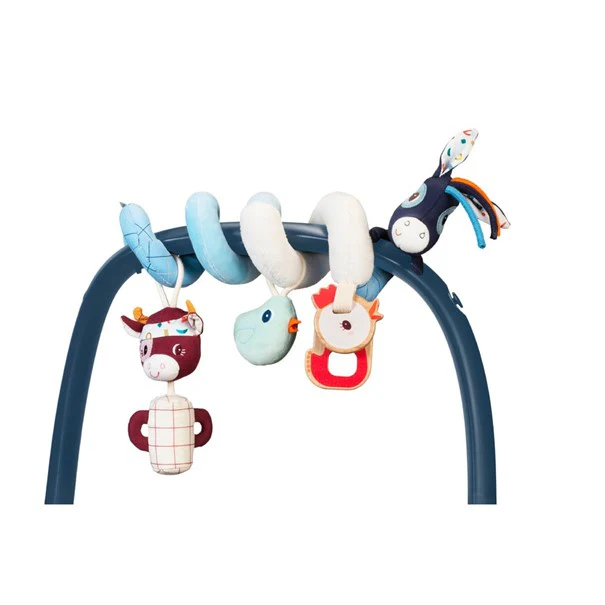 Spirale d'activités bébé poussette Lilliputiens ferme – Image 2