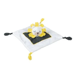 Doudou Mouchoir Sauthon En Velours Blanc