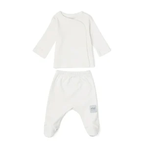 Combinaison deux pièces Chemise Blanc