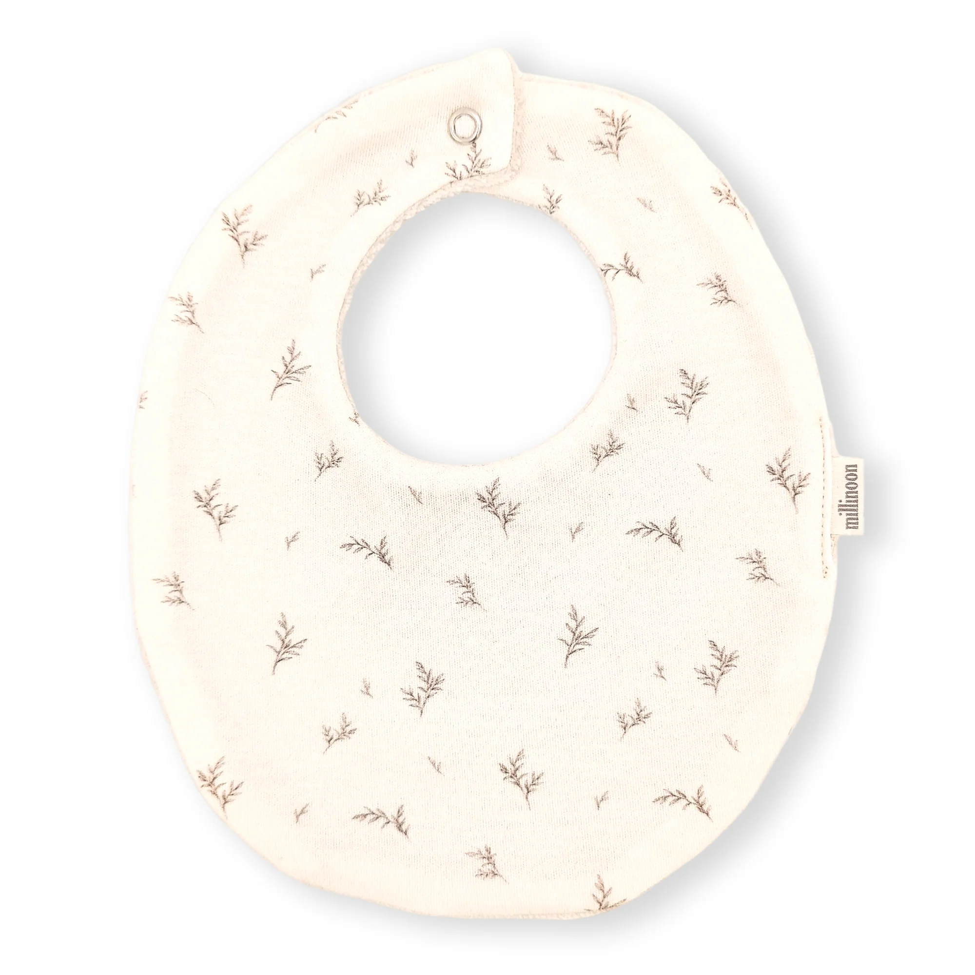 Bavoir maille coton bio branche