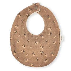 Bavoir maille coton bio citron