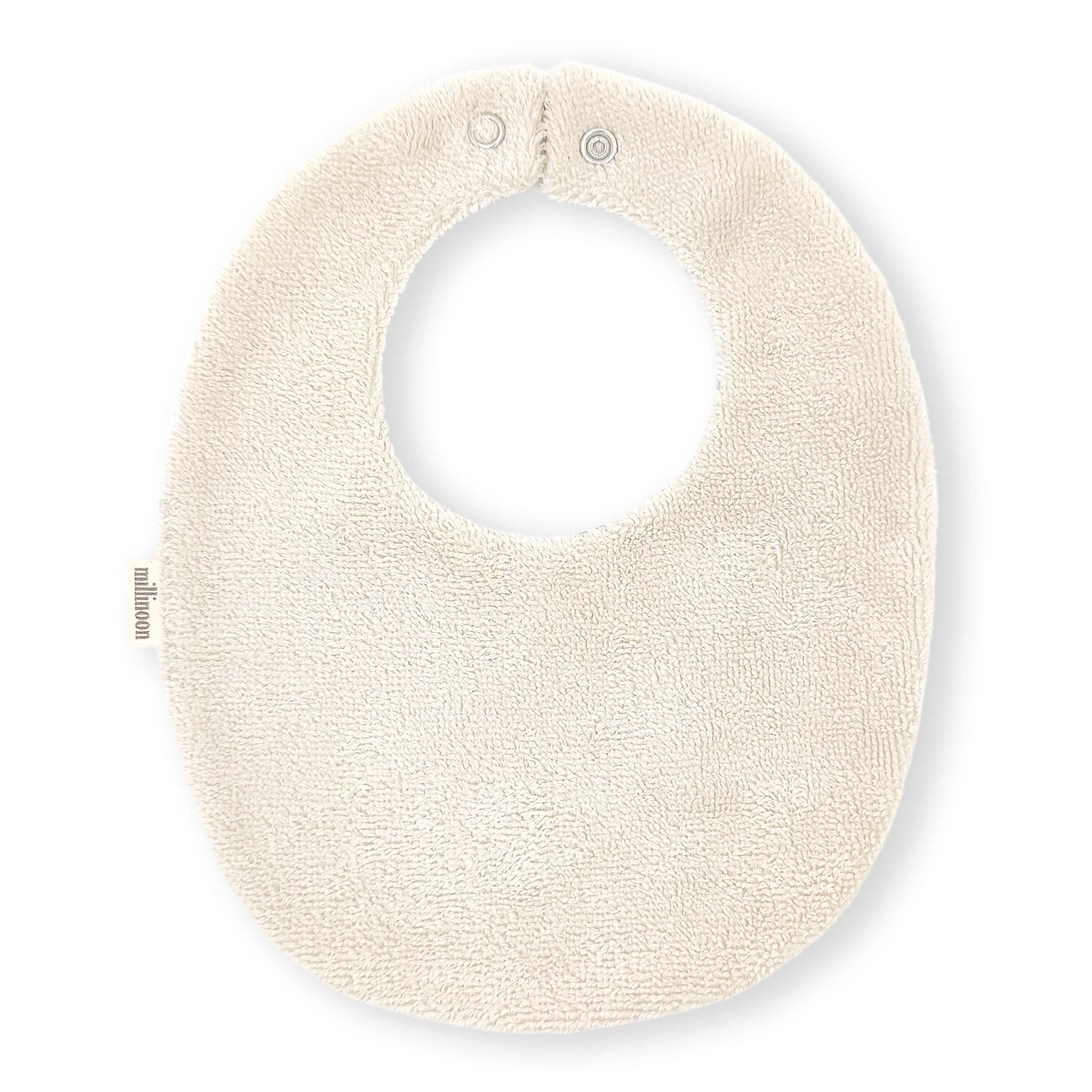 Bavoir maille coton bio branche – Image 2