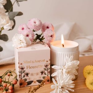 Bougie de soya | Fleurette