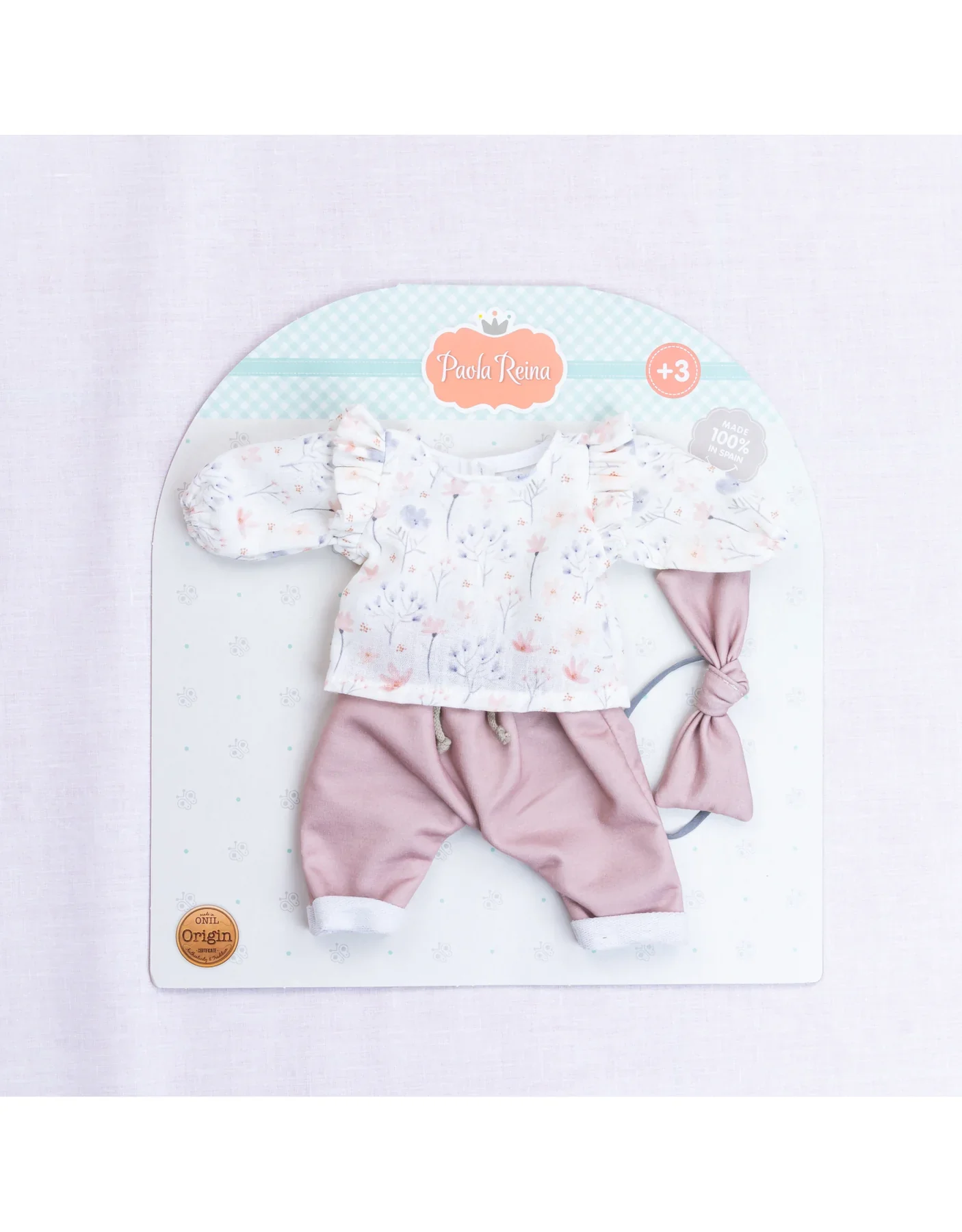 Vêtements de poupées | Ensemble fleuri – Image 2