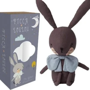 Peluche Picca Loulou Lapin dans boîte cadeau