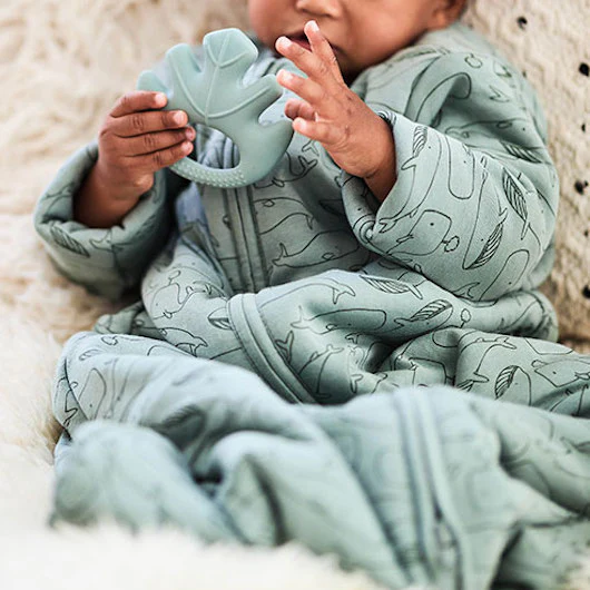 Anneau dentition Feuille vert – Image 2