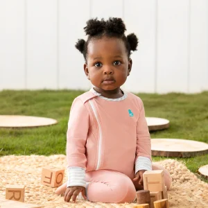 Love To Dream™ ECOVERO™ barboteuse sans pieds rose