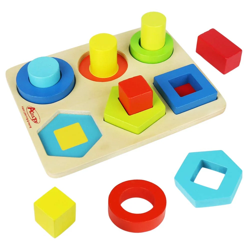 Acool - Jeu de formes en bois – Image 3