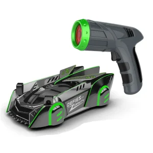 Voiture grimpante et laser