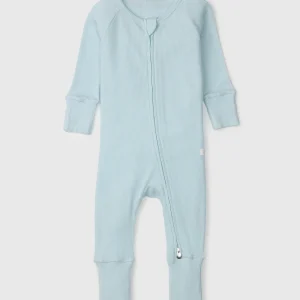 Pyjama gaufré | Turquoise