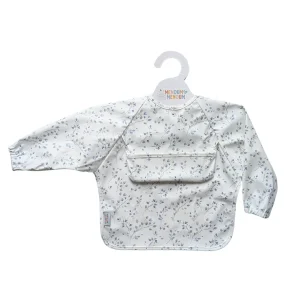 Bavoir à manches longues | Fleurs délicates