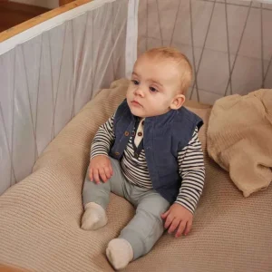 Veste sans manches velour